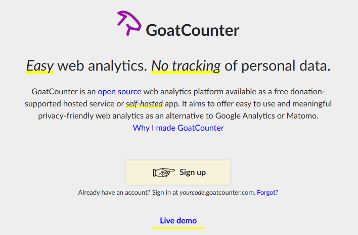 signup /build/goatcounter-analytics/goatcounter-signup.png